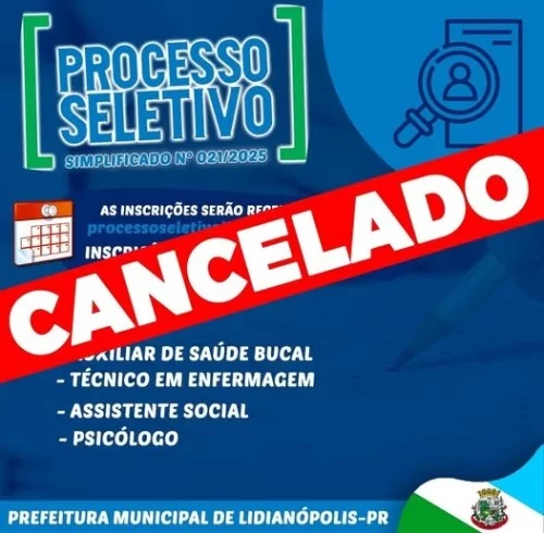 Maiores informações no site da prefeitura municipal, aba concursos.