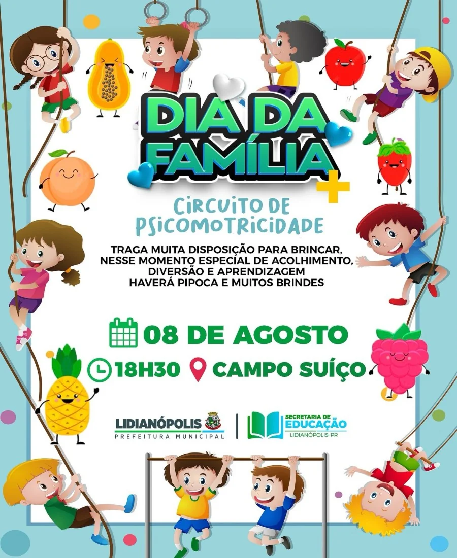Dia da Família - 8 de Agosto