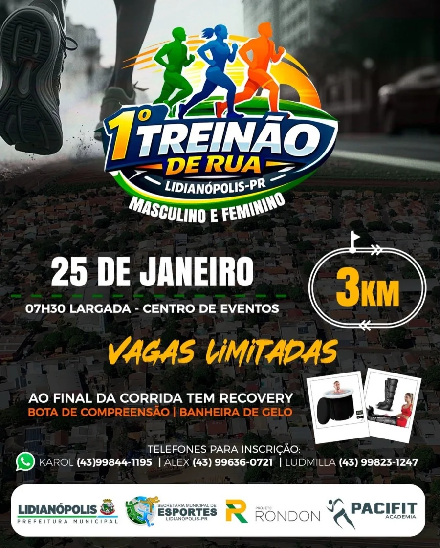1° Treinão de Rua - Lidianópolis-PR