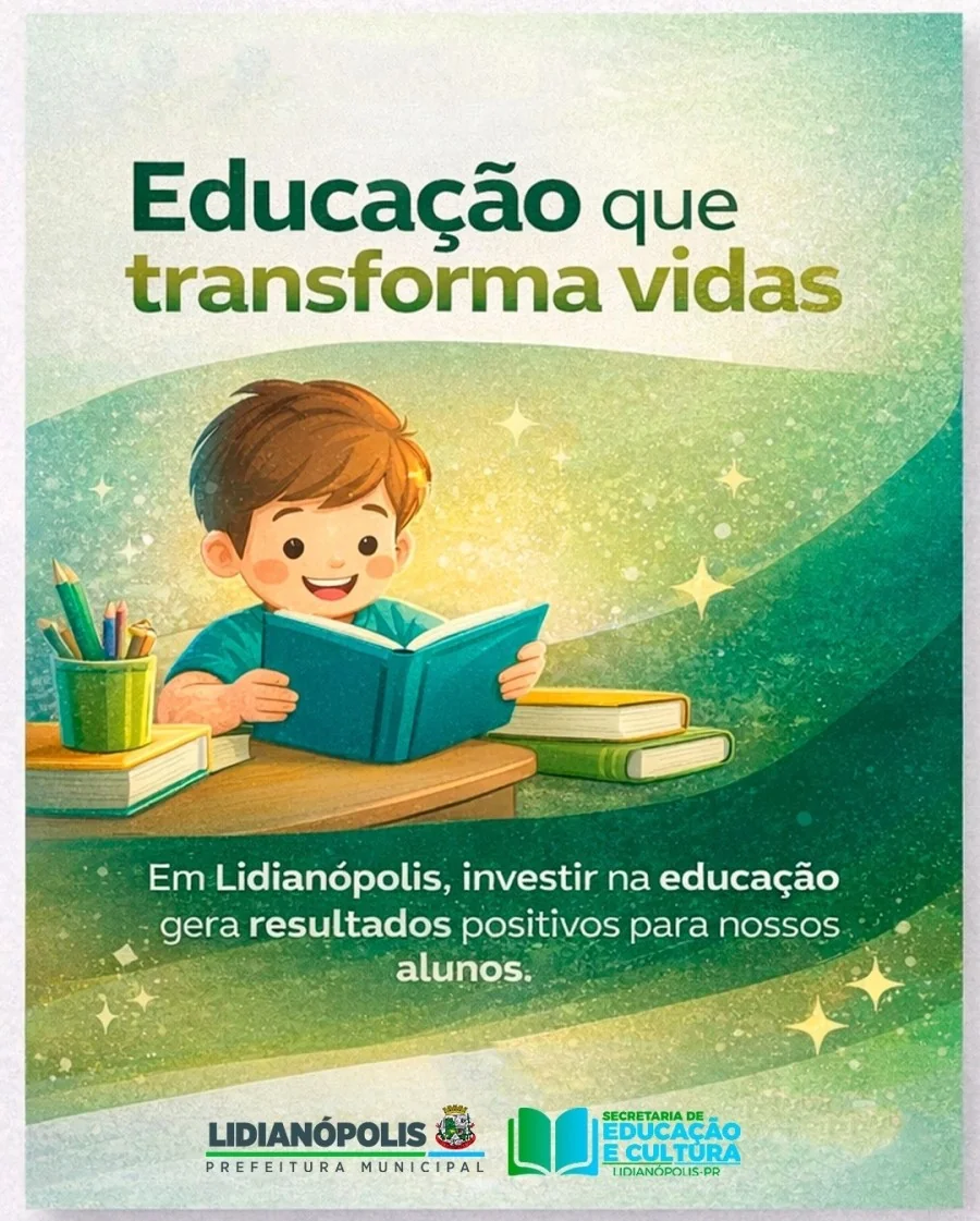  Alfabetização que gera resultados concretos em Lidianópolis 