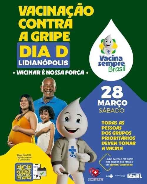 VACINAÇÃO CONTRA A GRIPE - DIA D