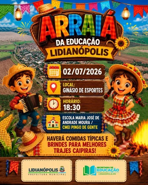 Arraiá da Educação de Lidianópolis