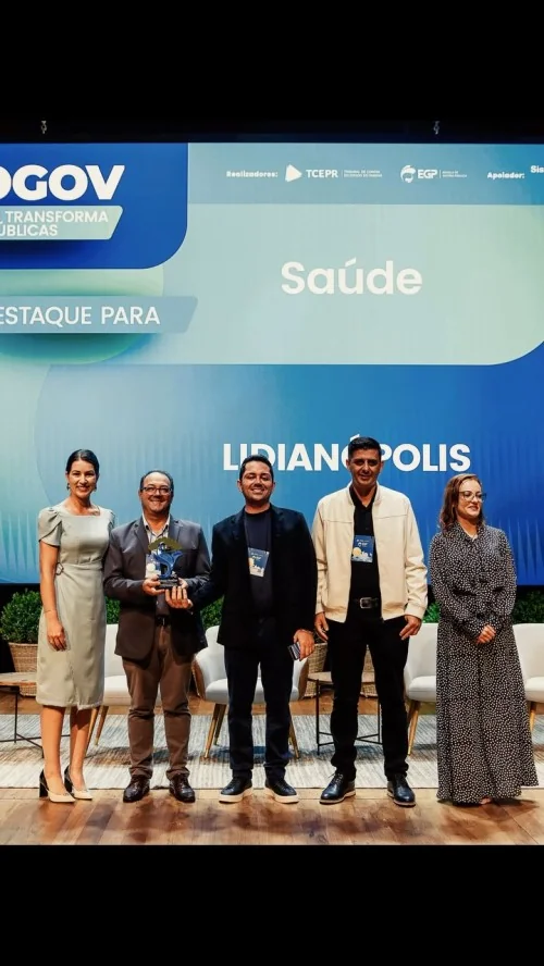 Lidianópolis conquista o 1º lugar em Gestão de Saúde Pública no Paraná