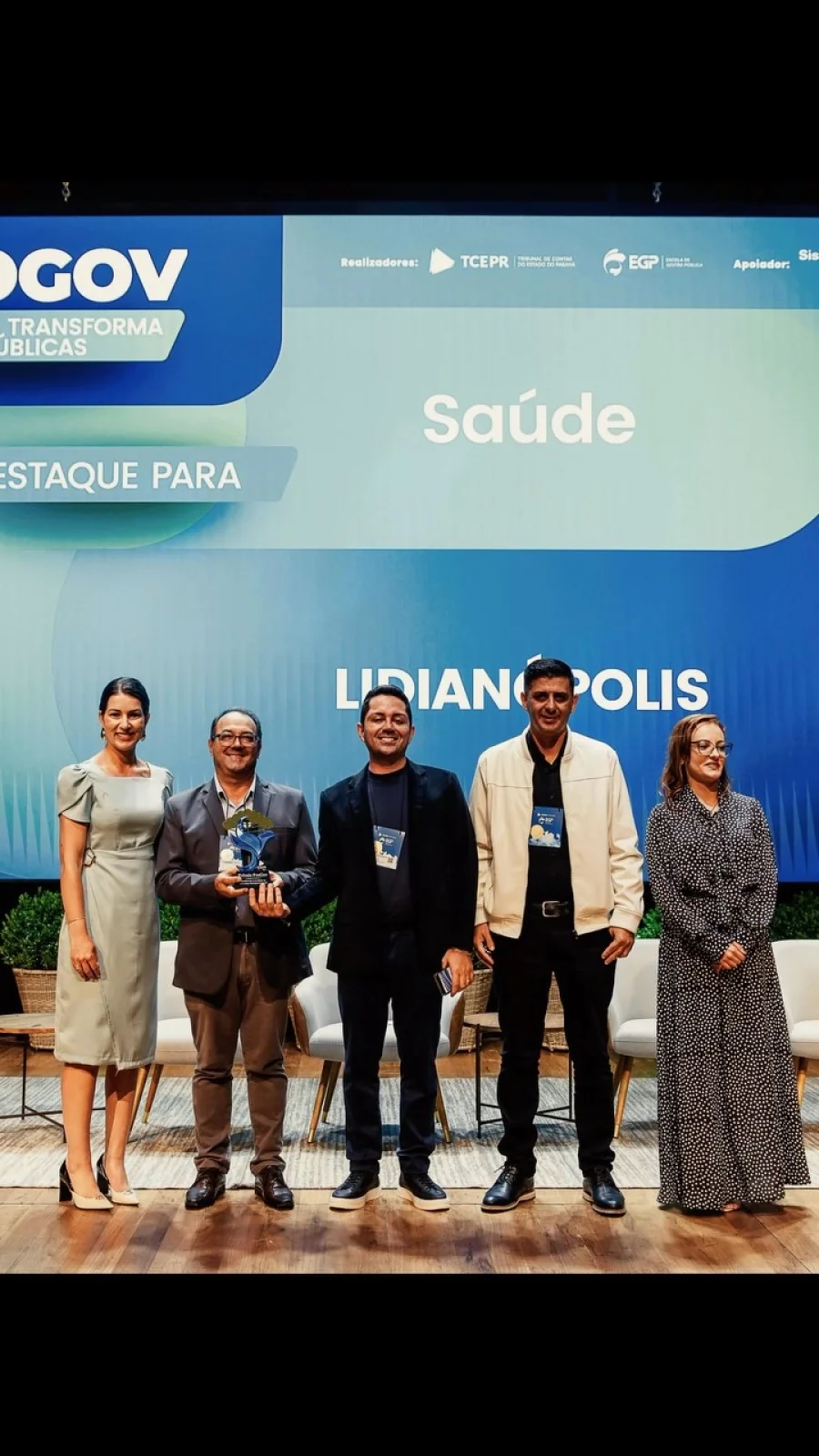 Lidianópolis conquista o 1º lugar em Gestão de Saúde Pública no Paraná