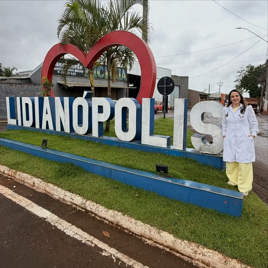 Médica da Estratégia Saúde da Família se despede de Lidianópolis