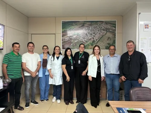 Regional de Saúde de Ivaiporã visita Lidianópolis para alinhar o atendimento às gestantes