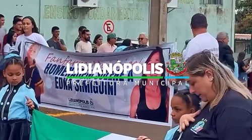 Desfile Cívico de 7 de Setembro em Lidianópolis