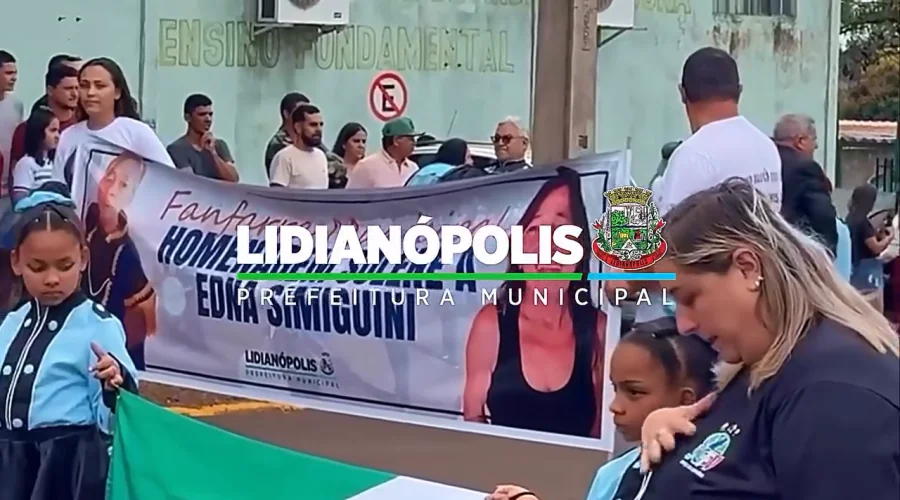 Desfile Cívico de 7 de Setembro em Lidianópolis