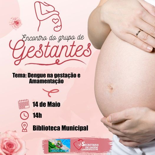 Encontro do grupo de Gestantes