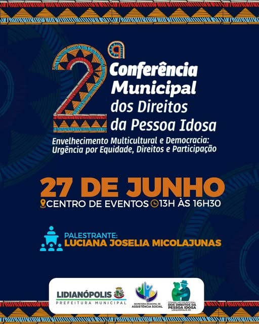 2ª Conferência Municipal dos Direitos da Pessoa Idosa