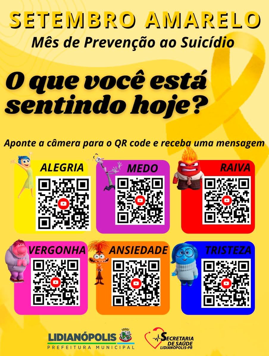 Setembro Amarelo - O que você esta sentindo hoje?