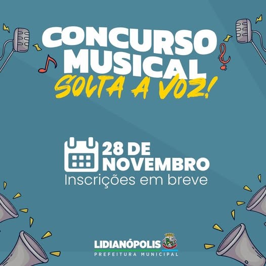 Concurso Musical - Solta a voz!
