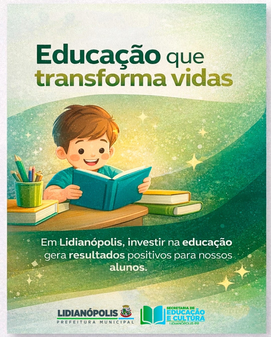  Alfabetização que gera resultados concretos em Lidianópolis 