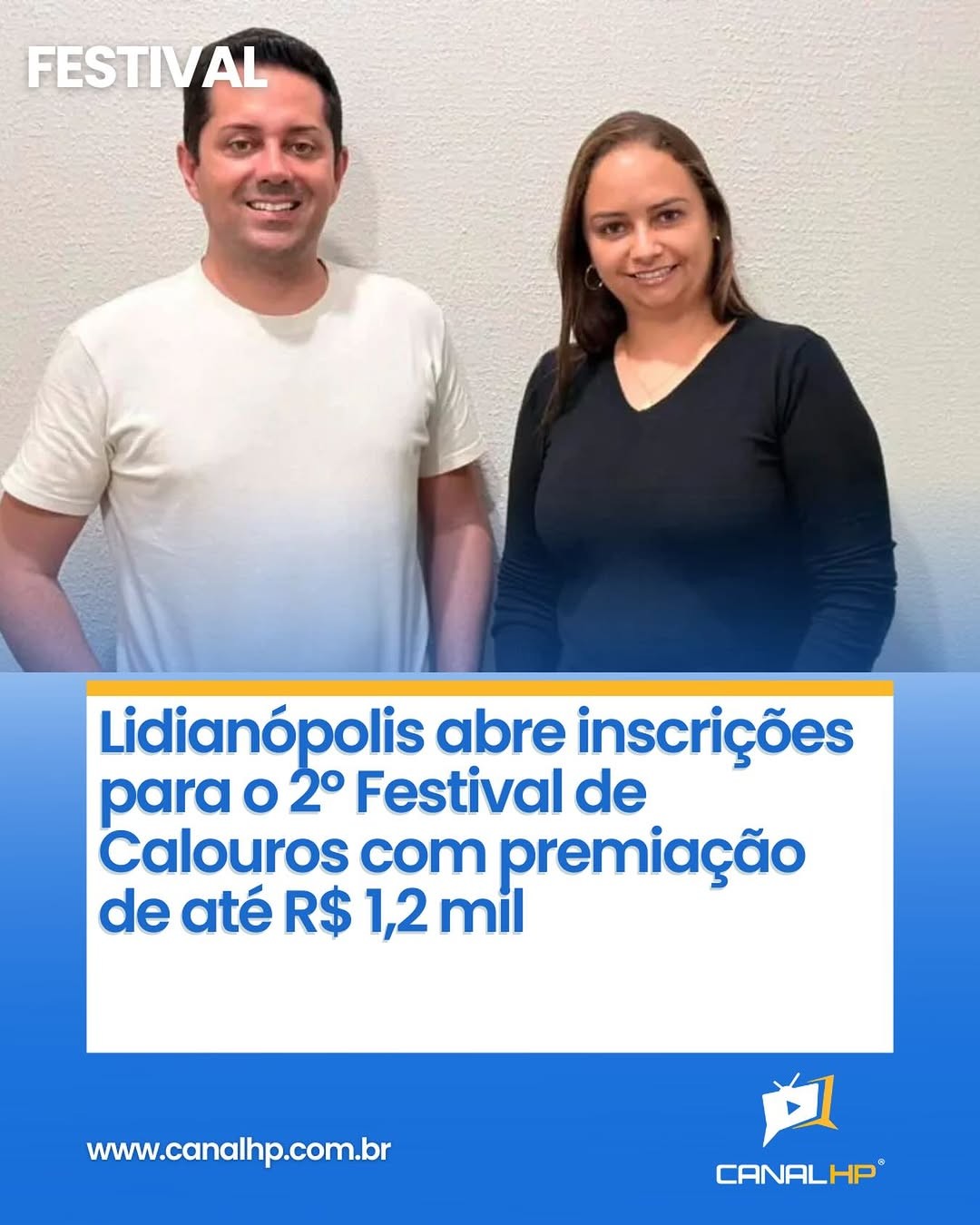 IDIANÓPOLIS ABRE INSCRIÇÕES PARA O 2º FESTIVAL DE CALOUROS COM PREMIAÇÃO DE ATÉ R$ 1,2 MIL