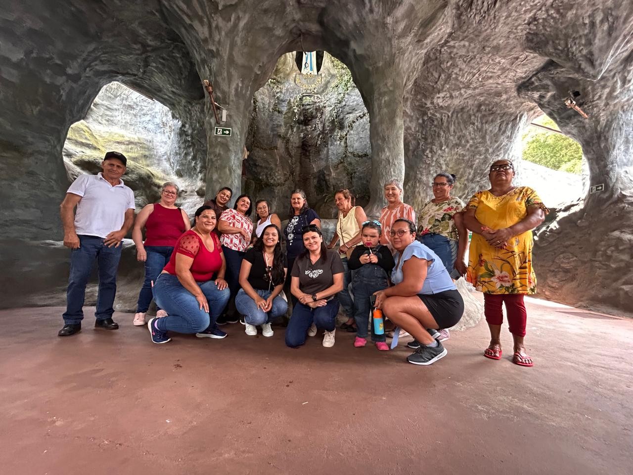 Encontro descentralizado com os grupos do PAIF