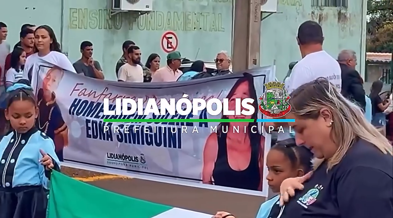 Desfile Cívico de 7 de Setembro em Lidianópolis
